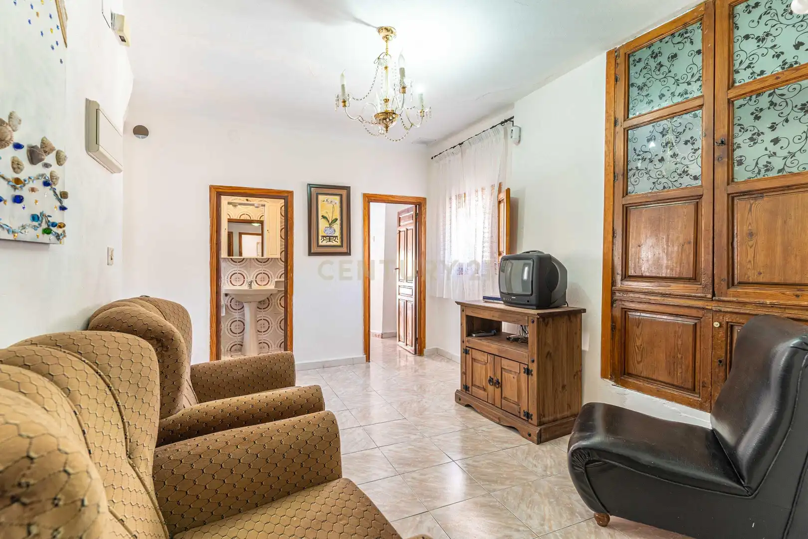 Wohnzimmer von Haus oder Chalet zum Verkauf in Torvizcón mit Klimaanlage, Möbliert und Balkon