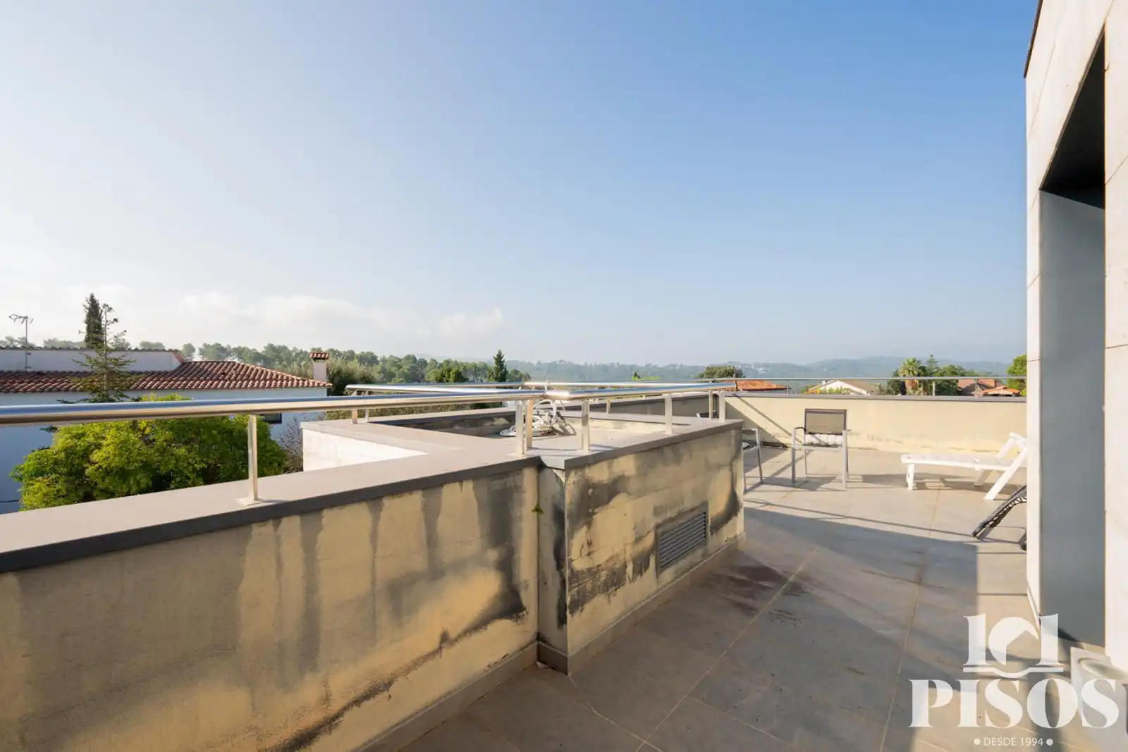 Terrace of Houses for sale in Sant Cugat del Vallès  with Air Conditioner, Storage room and Swimming Pool