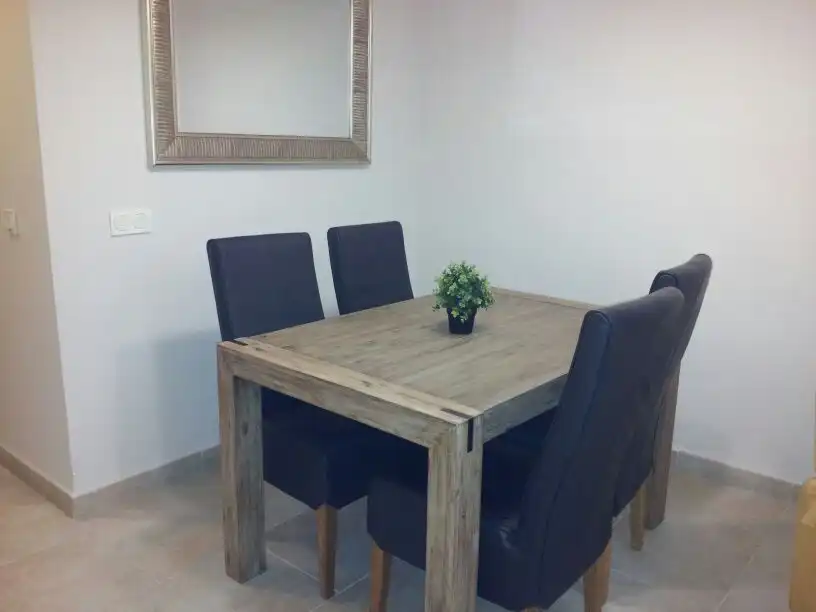 Dining room of Flat for rent in Algeciras  with Furnished