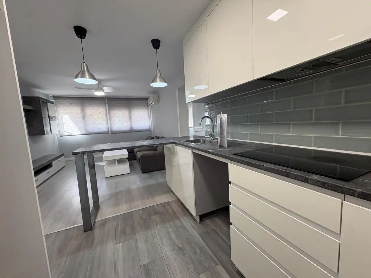 Cocina de Piso de alquiler en Madrid con Aire acondicionado y Calefacción