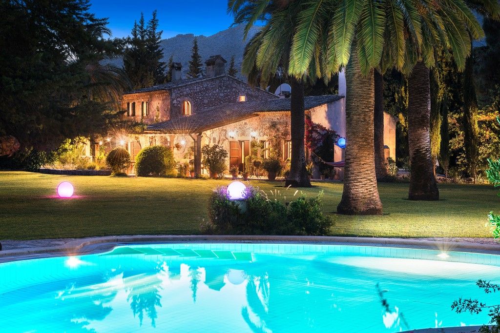 Jardí de Finca rústica en venda en Pollença amb Aire condicionat, Calefacció i Jardí privat