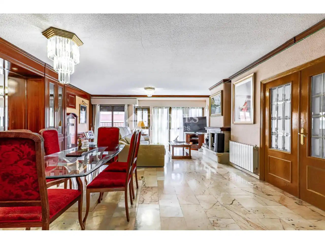 Sala d'estar de Apartament en venda en Alicante / Alacant amb Aire condicionat, Calefacció i Parquet