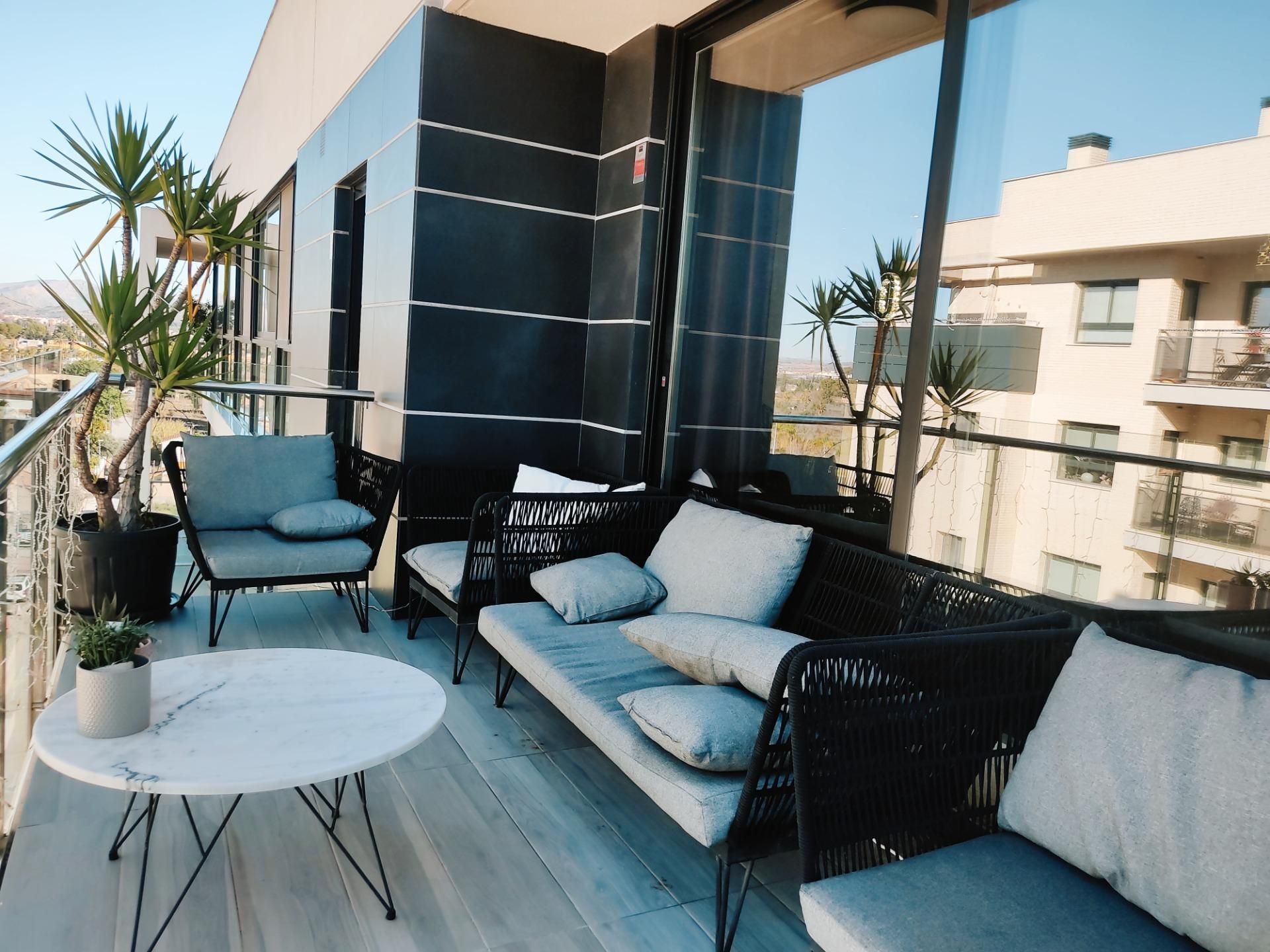 Terraza de Ático en venta en  Murcia Capital con Aire acondicionado, Terraza y Trastero
