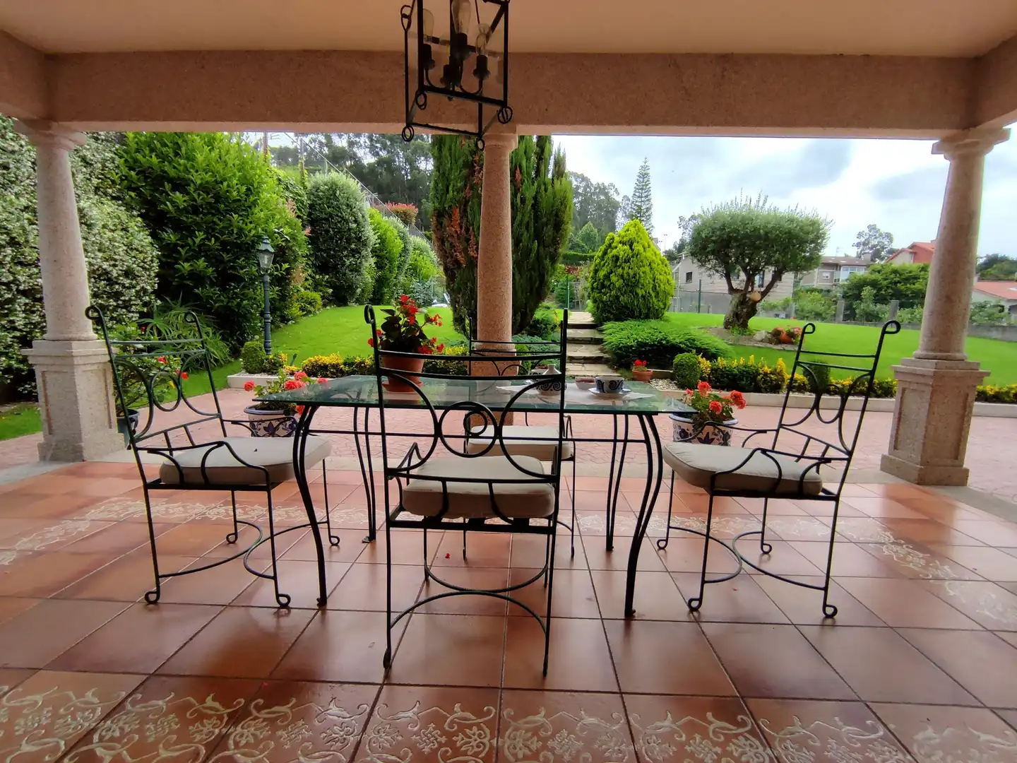 Terrassa de Casa o xalet en venda en Gondomar amb Jardí privat, Parquet i Terrassa
