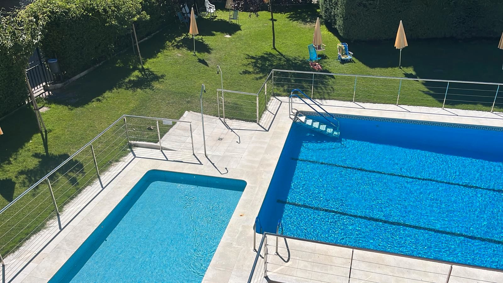 Piscina de Apartamento en venta en El Boalo - Cerceda – Mataelpino con Aire acondicionado, Calefacción y Terraza