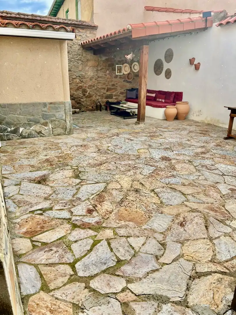 Terrassa de Casa o xalet en venda en Ayoó de Vidriales amb Calefacció i Terrassa