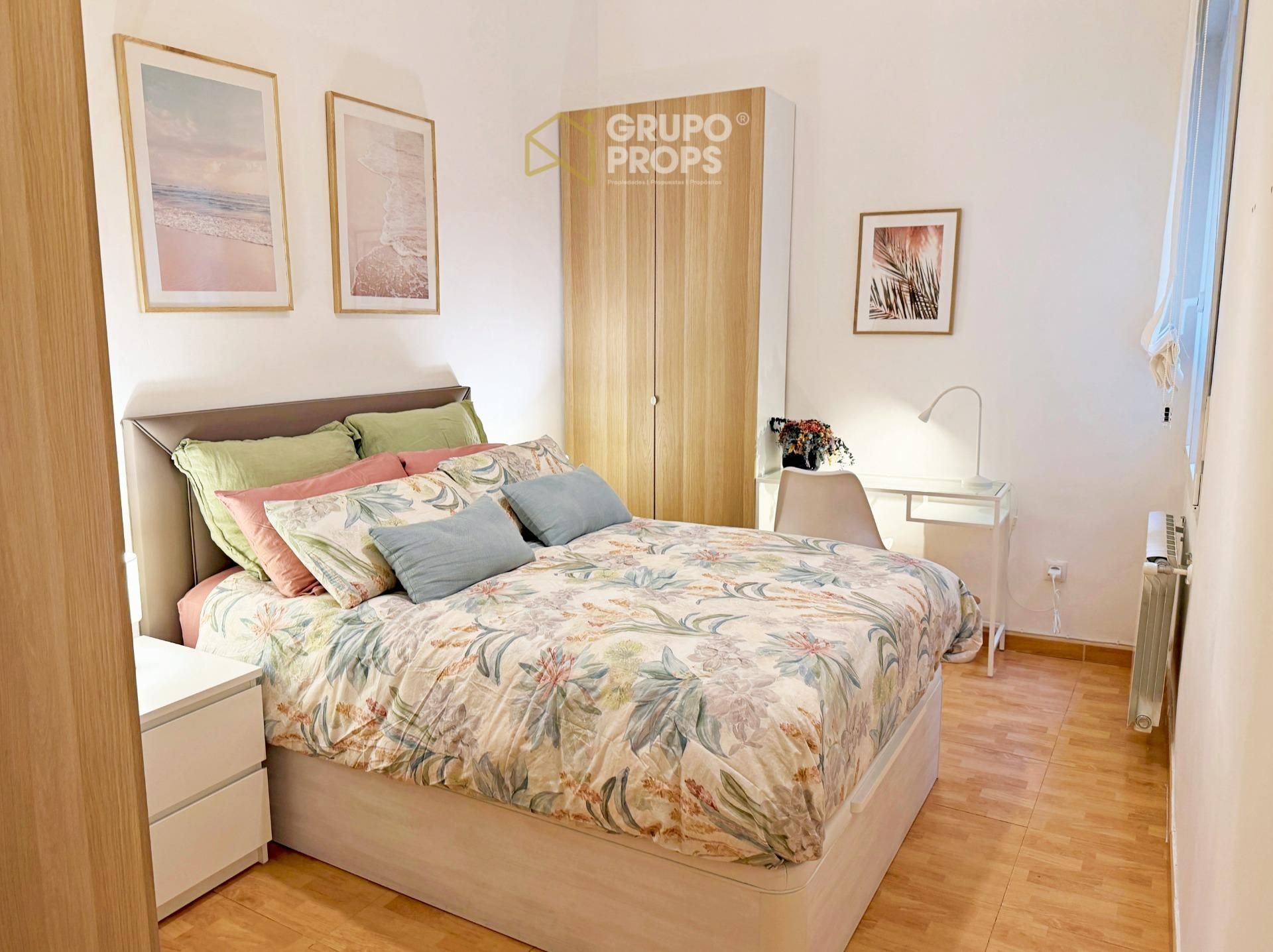 Dormitori de Pis de lloguer en  Madrid Capital amb Aire condicionat i Calefacció