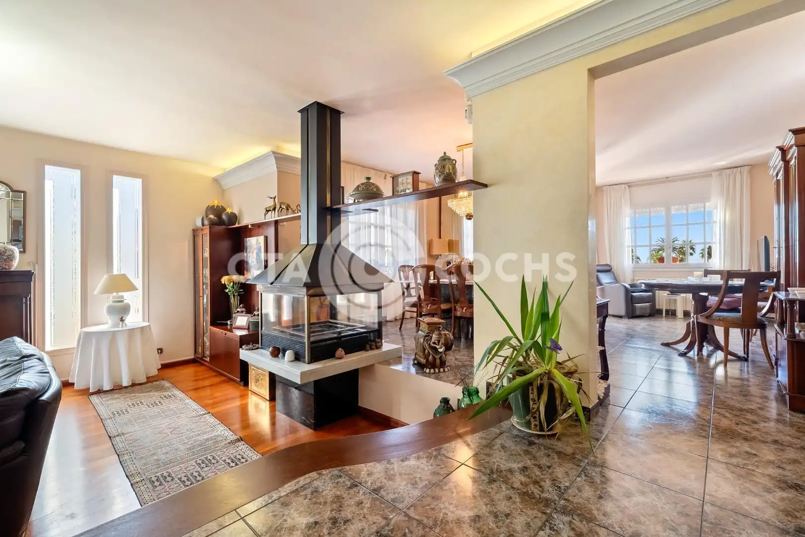 Sala de estar de Casa o chalet en venta en Cambrils con Aire acondicionado, Calefacción y Jardín privado