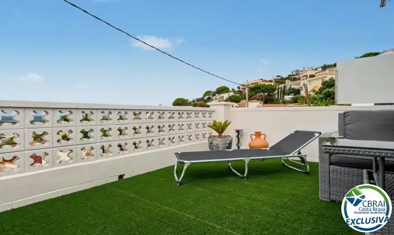 Terraza de Casa o chalet en venta en Roses con Aire acondicionado, Calefacción y Piscina