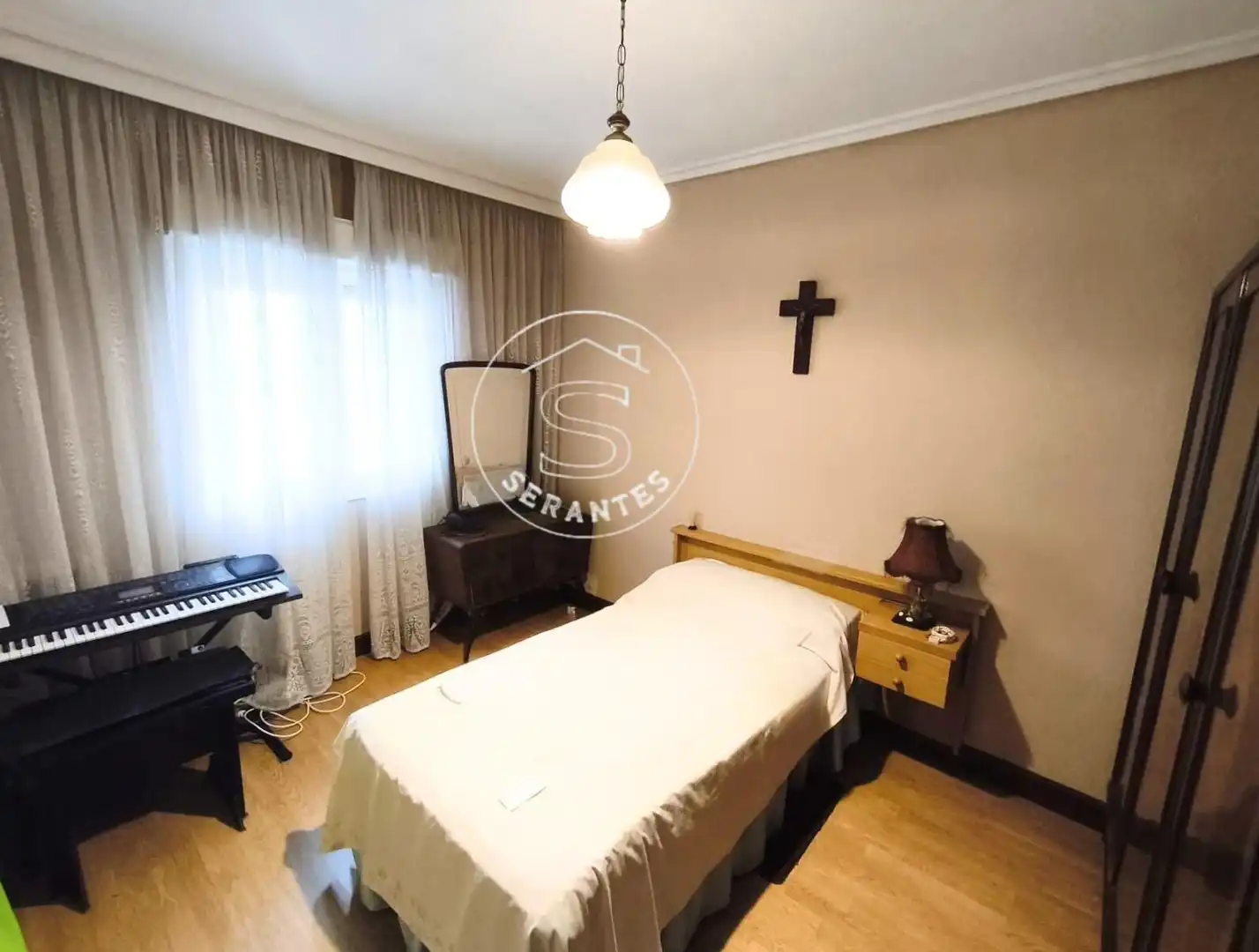 Bedroom of Flat for sale in  Pamplona / Iruña  with Heating and Balcony