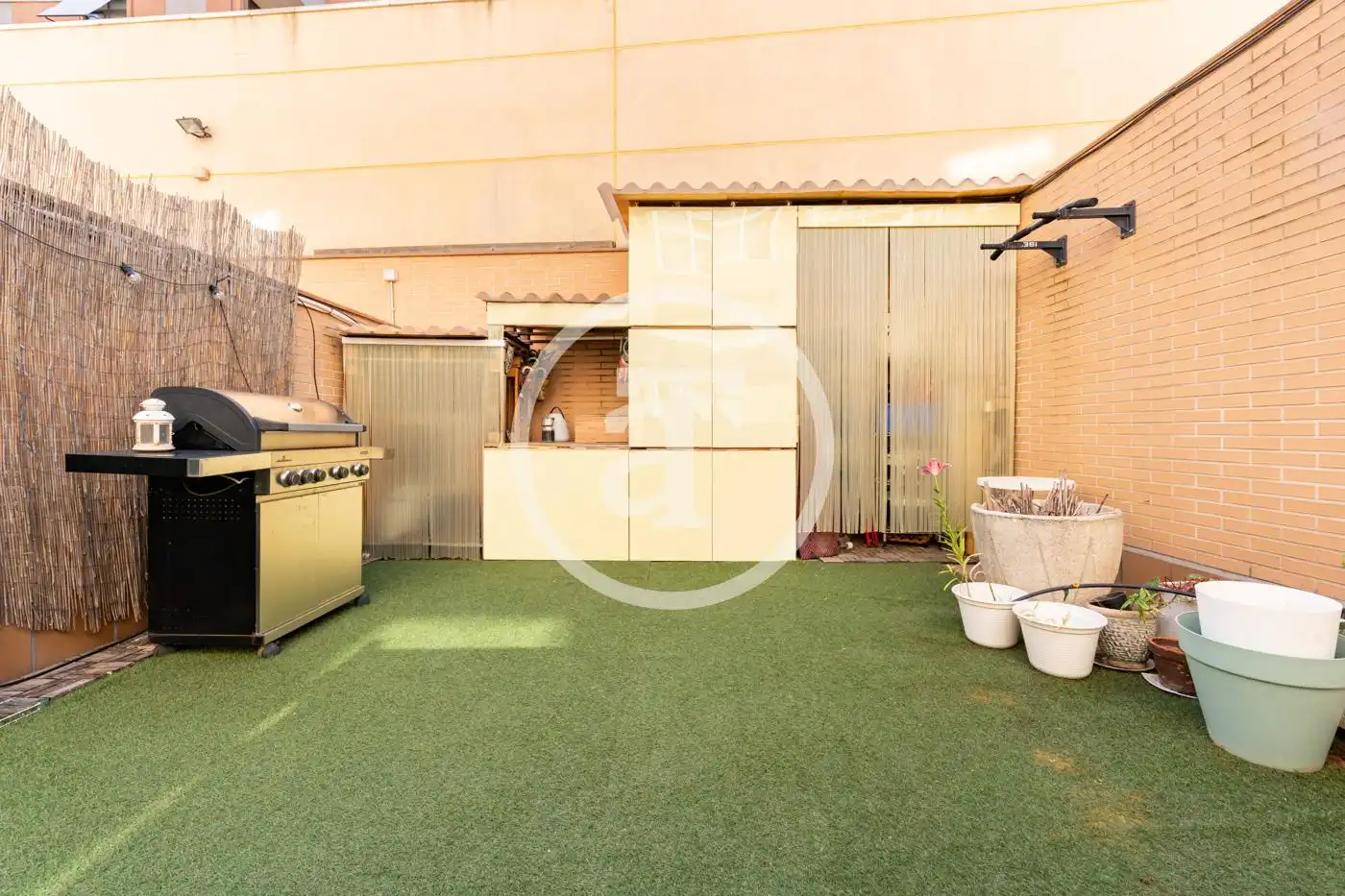 Terraza de Dúplex de alquiler en Madrid con Calefacción, Amueblado y Horno
