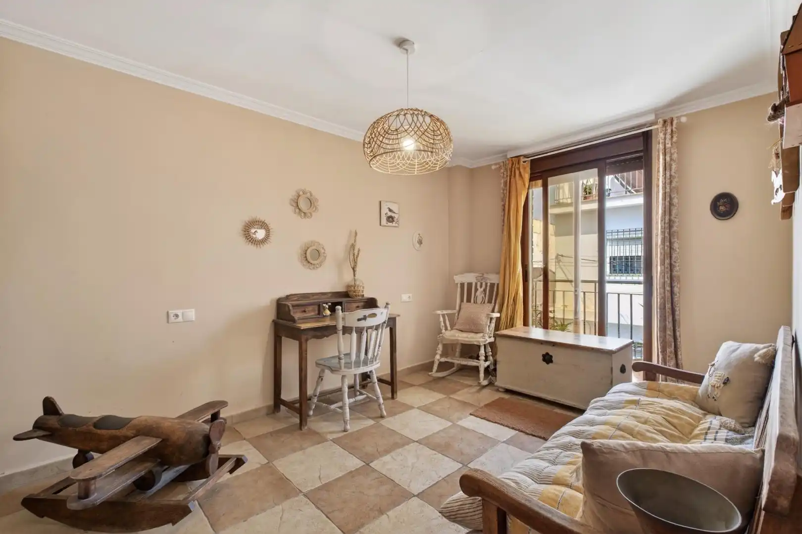 Living room of Houses for sale in Málaga  with Air Conditioner, Heating and Private garden
