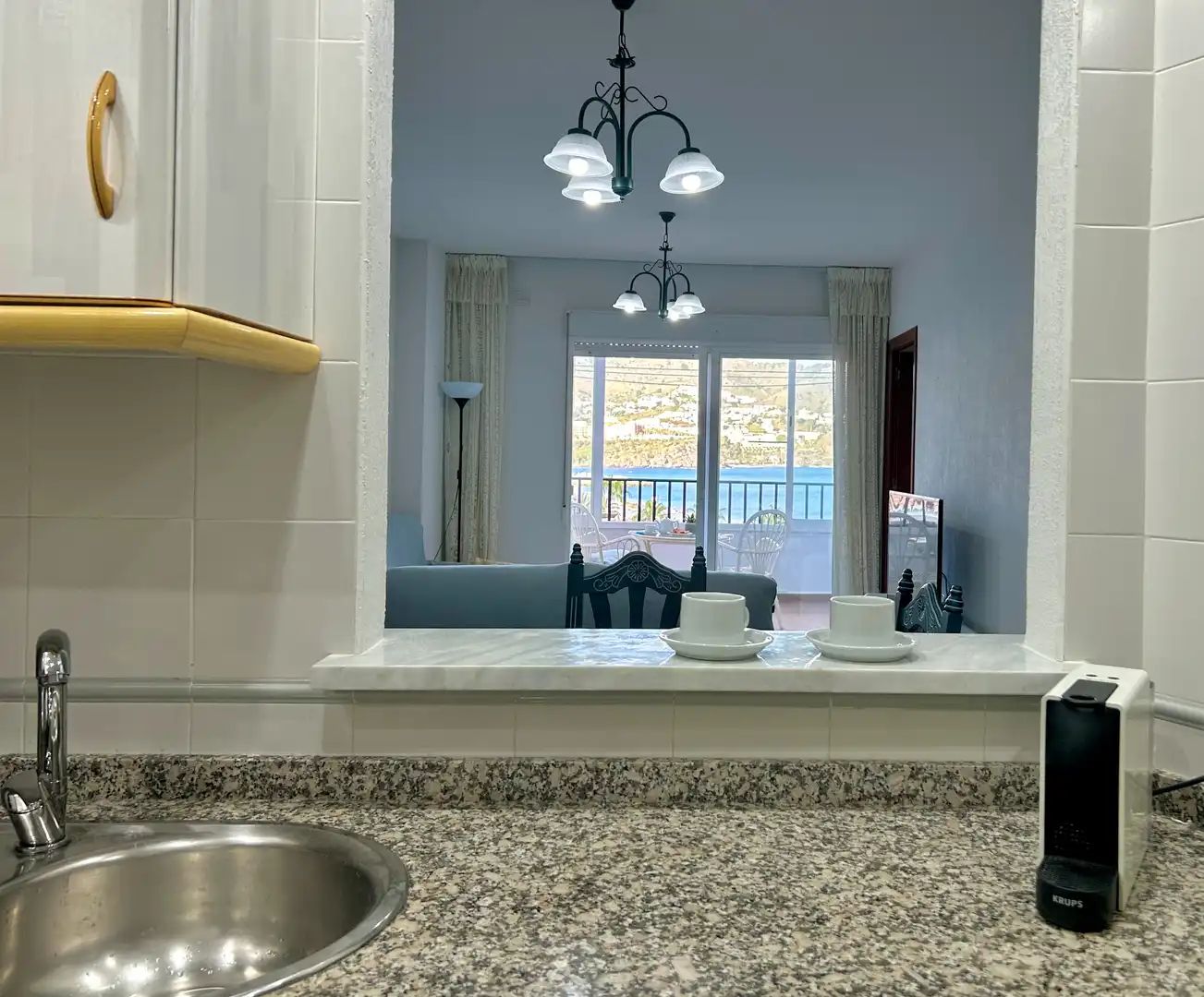 Dining room of Flat for rent in Almuñécar  with Terrace, Furnished and Washing machine