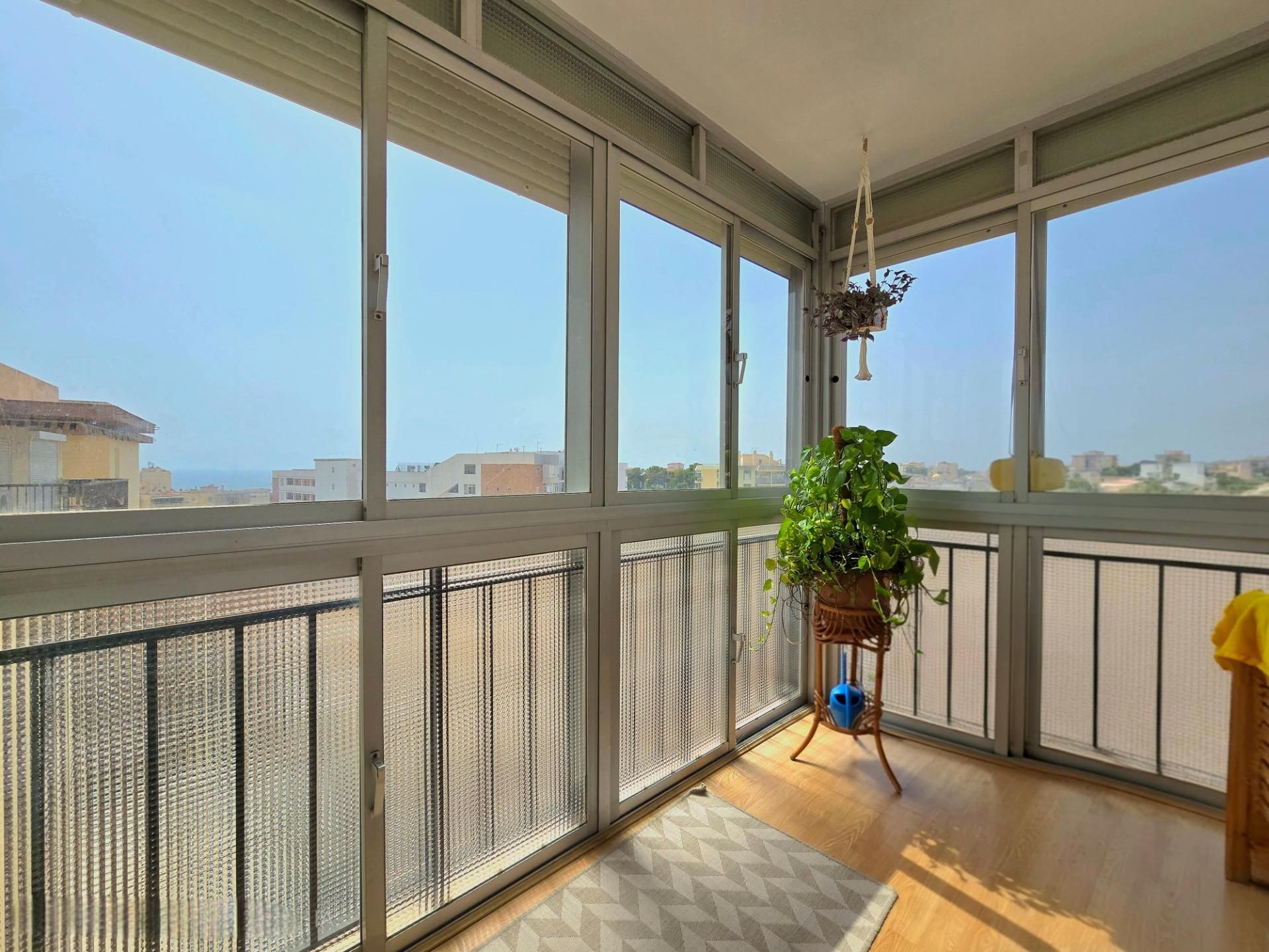 Balcony of Flat for sale in Torremolinos  with Air Conditioner, Parquet flooring and Terrace