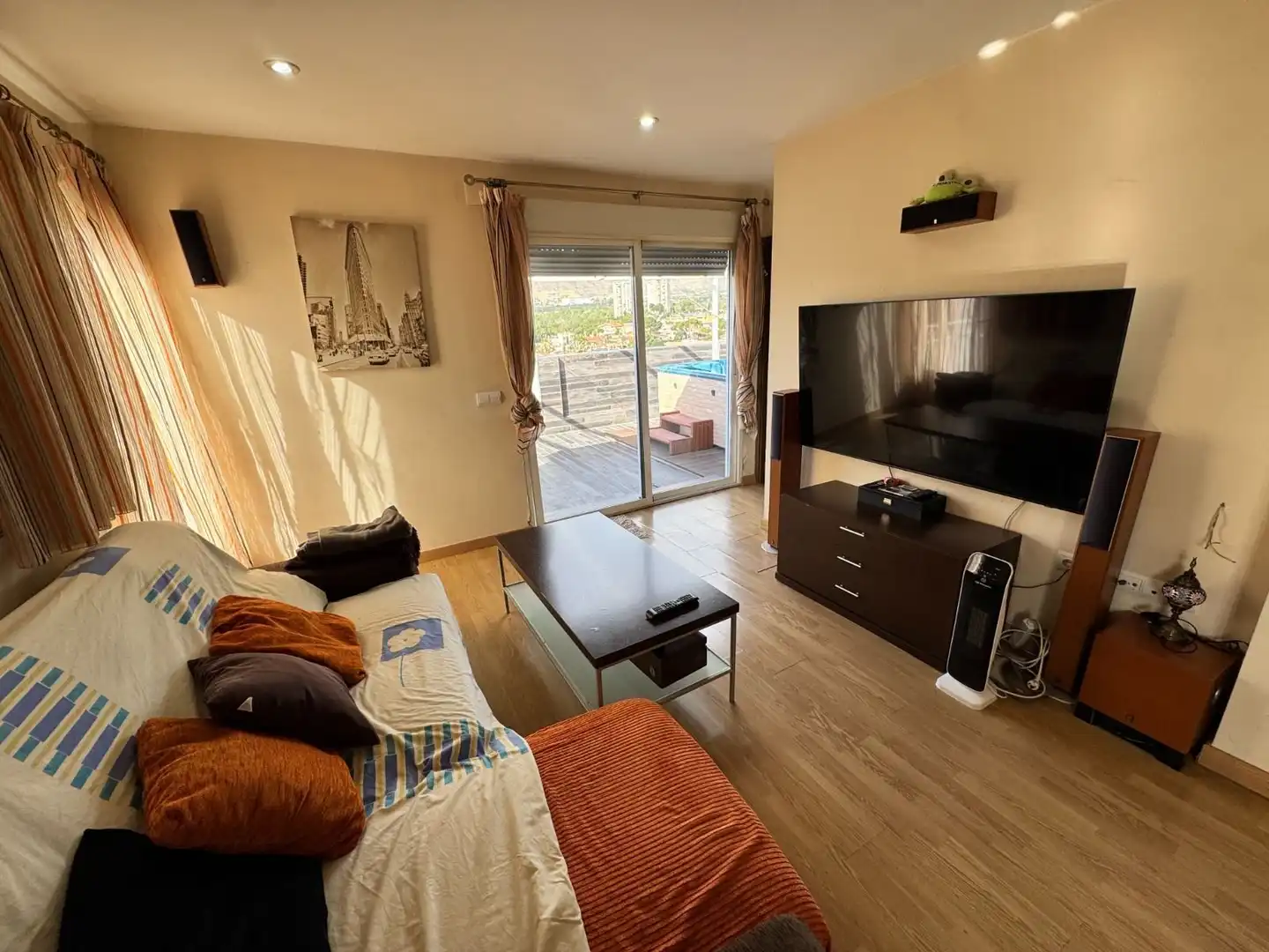 Sala de estar de Piso en venta en Benidorm con Aire acondicionado