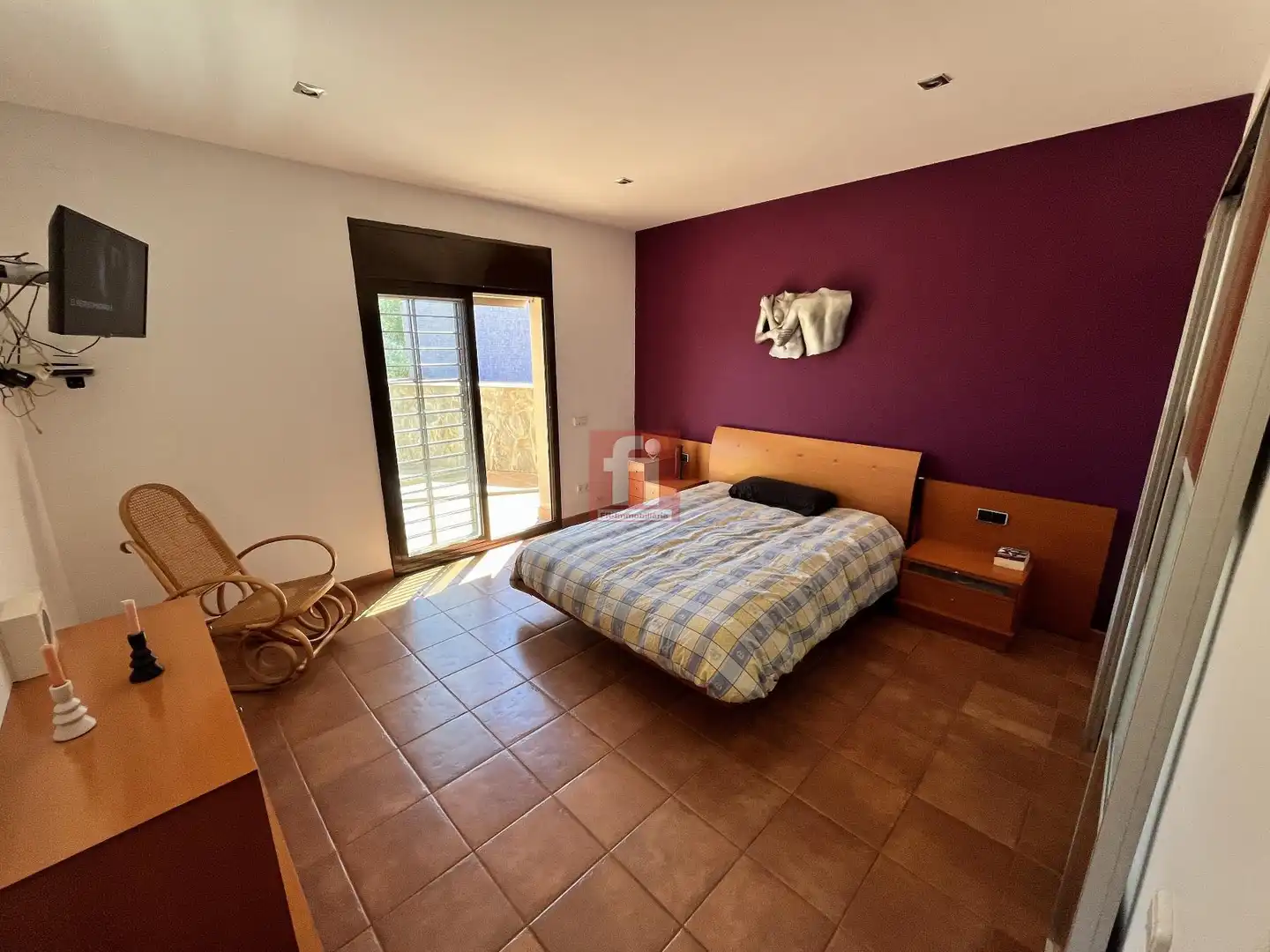 Schlafzimmer von Haus oder Chalet zum Verkauf in Olivella mit Terrasse, Abstellraum und Schwimmbad