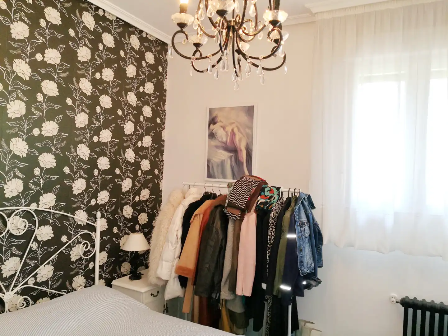 Bedroom of Flat for sale in Madrid  with Heating