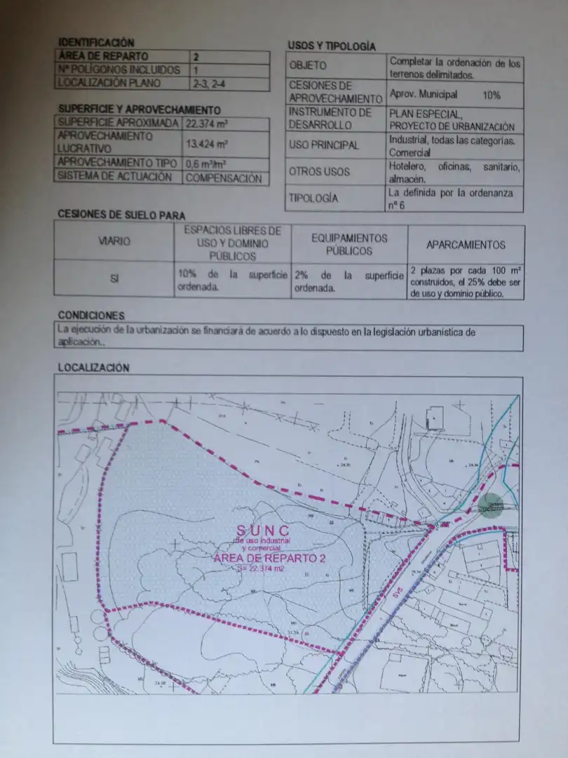 Terreny industrial en venda en O Porriño  