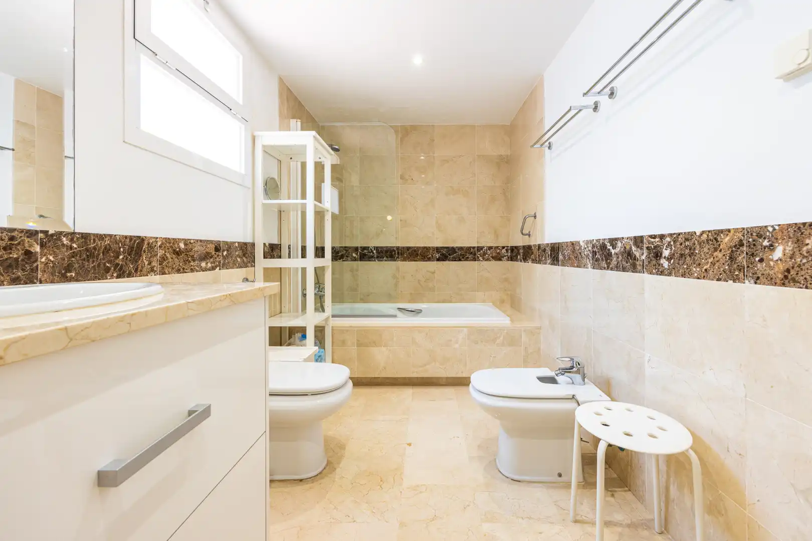 Baño de Ático en venta en Mijas con Aire acondicionado, Terraza y Piscina