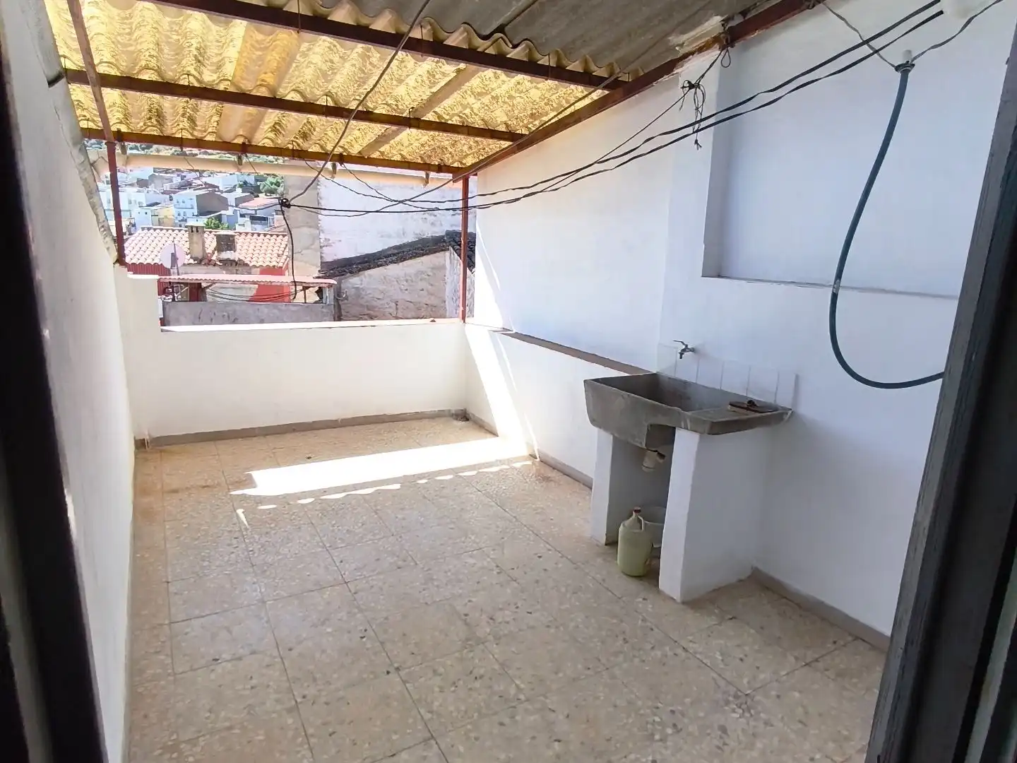 Terrassa de Casa o xalet en venda en Alcuéscar amb Terrassa i Balcó