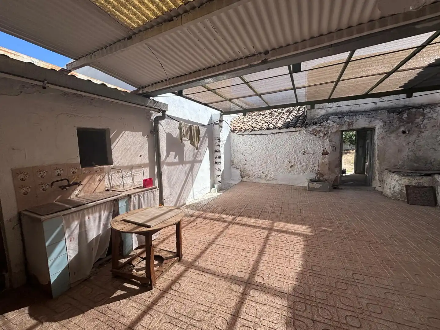 Terraza de Casa o chalet en venta en Buenache de Alarcón con Jardín privado y Amueblado