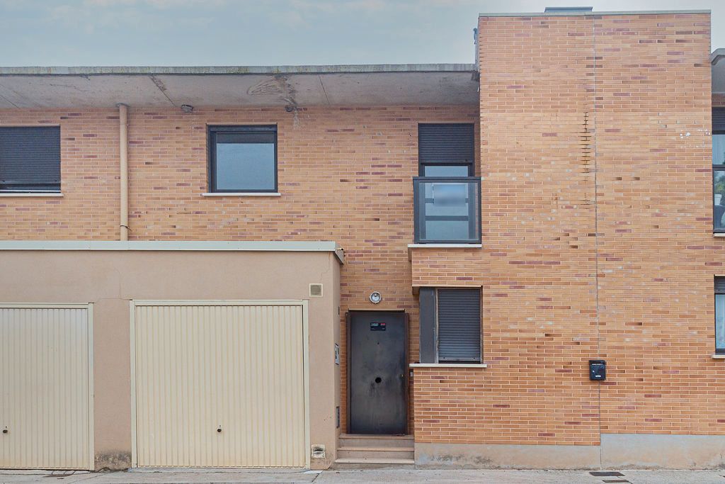 Exterior view of Single-family semi-detached for sale in Fustiñana  with Heating