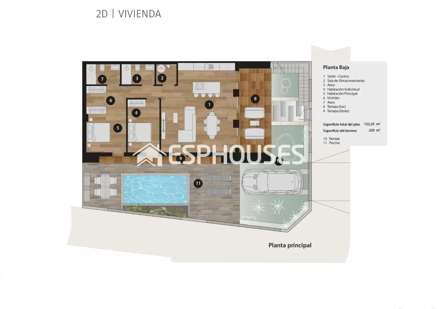 Casa pareada con terraza en venta en Pilar de la Horadada ciudad, imagen 11