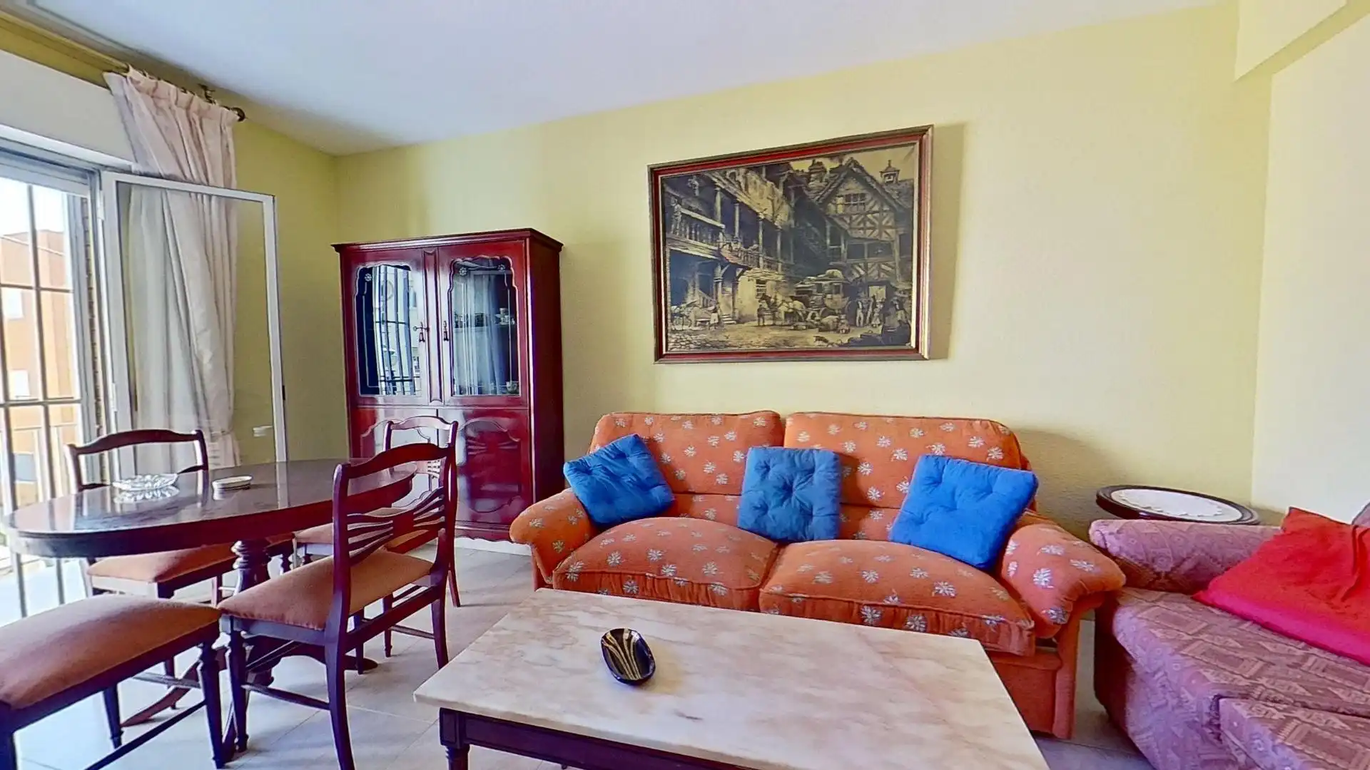 Sala de estar de Piso en venta en Madrid con Calefacción y Terraza