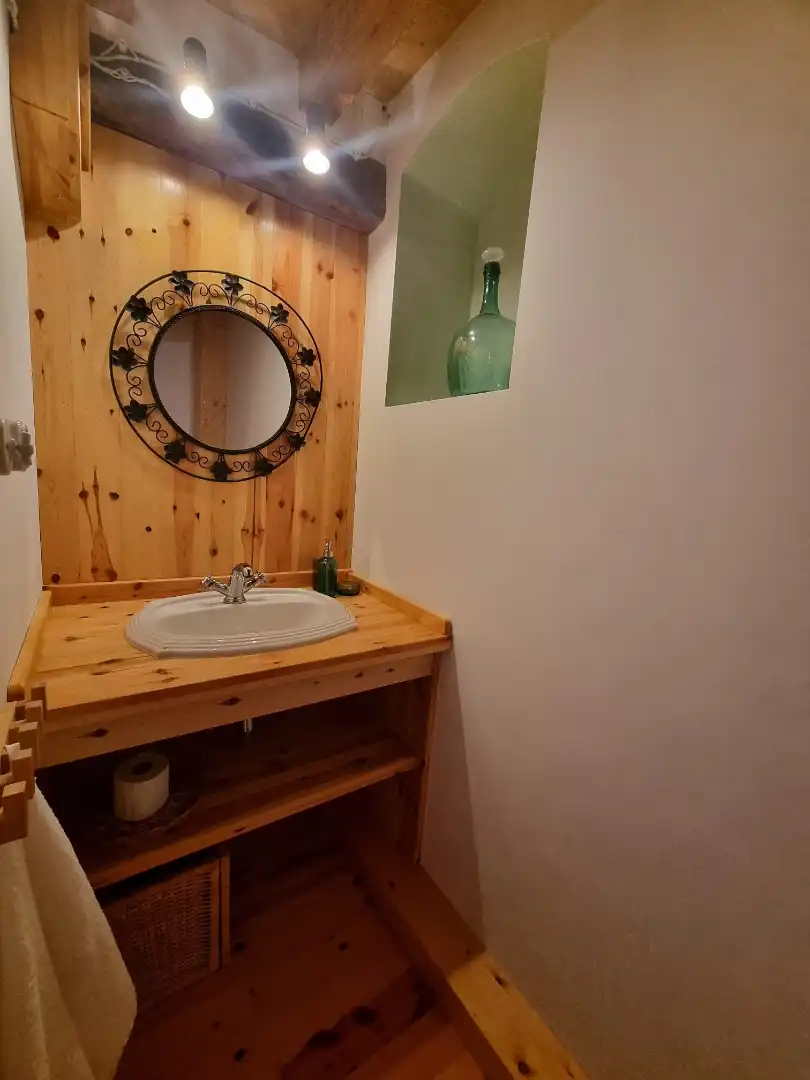 Baño de Casa o chalet en venta en La Pobla de Massaluca con Aire acondicionado, Calefacción y Parquet