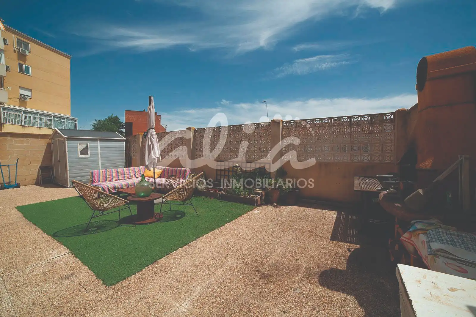 Terraza de Piso en venta en San Martín de la Vega con Aire acondicionado, Calefacción y Parquet