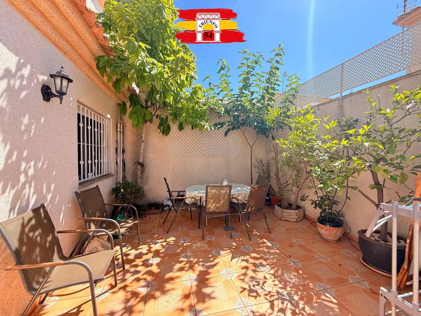 Terraza de Casa adosada en venta en Pilar de la Horadada con Aire acondicionado, Calefacción y Jardín privado