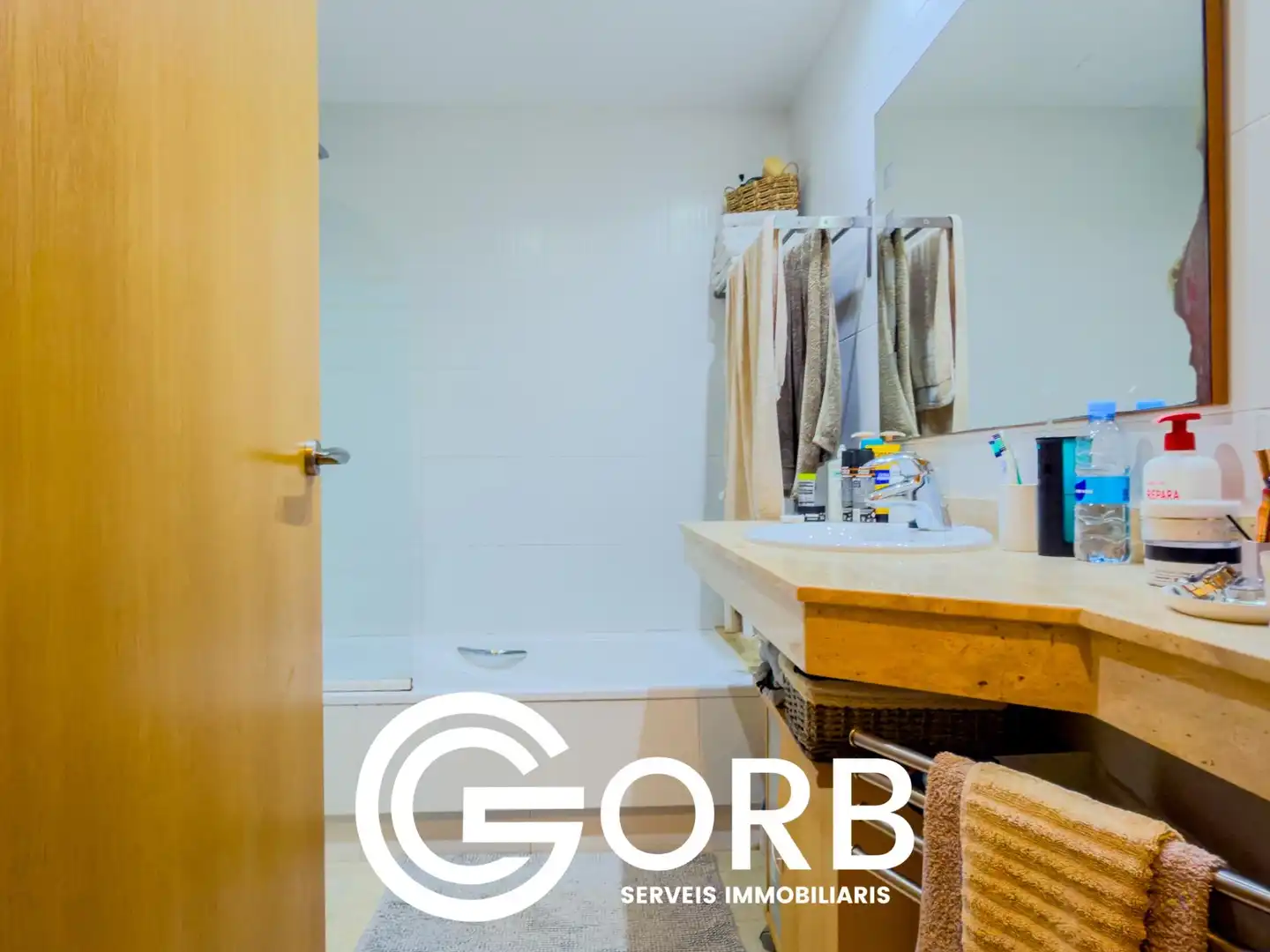 Bathroom of Flat for sale in Mataró  with Air Conditioner, Heating and Private garden