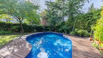 Swimming pool of House or chalet for sale in Sant Cugat del Vallès  with Air Conditioner, Heating and Parquet flooring