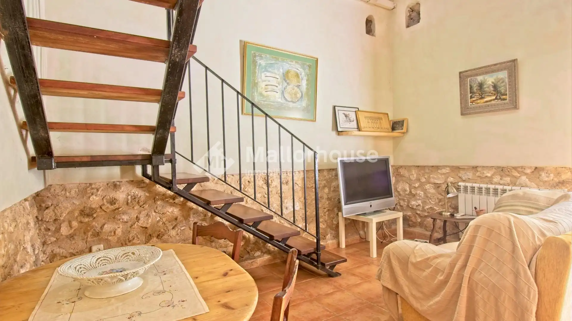 Living room of Country homes for sale in Ariany  with Air Conditioner, Private garden and Terrace