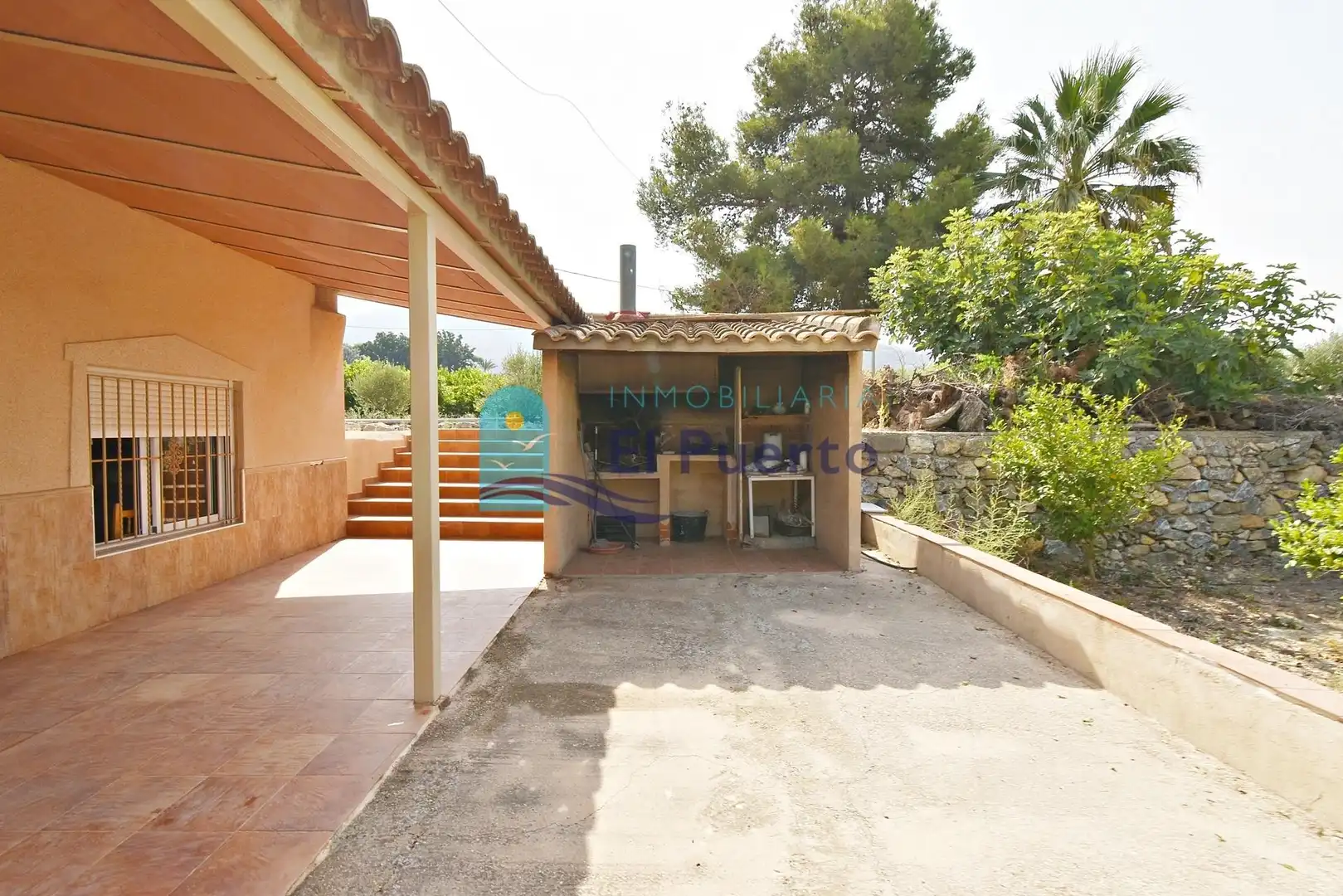 Vista exterior de Casa o xalet en venda en Alhama de Murcia amb Jardí privat, Terrassa i Moblat
