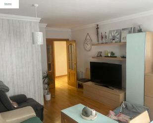 Living room of Flat for sale in  Albacete Capital  with Heating, Private garden and Terrace