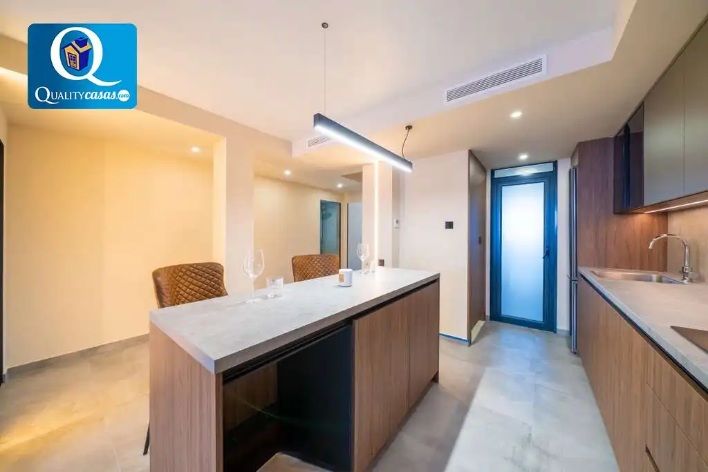 Cuina de Dúplex en venda en Villajoyosa / La Vila Joiosa amb Aire condicionat, Calefacció i Terrassa