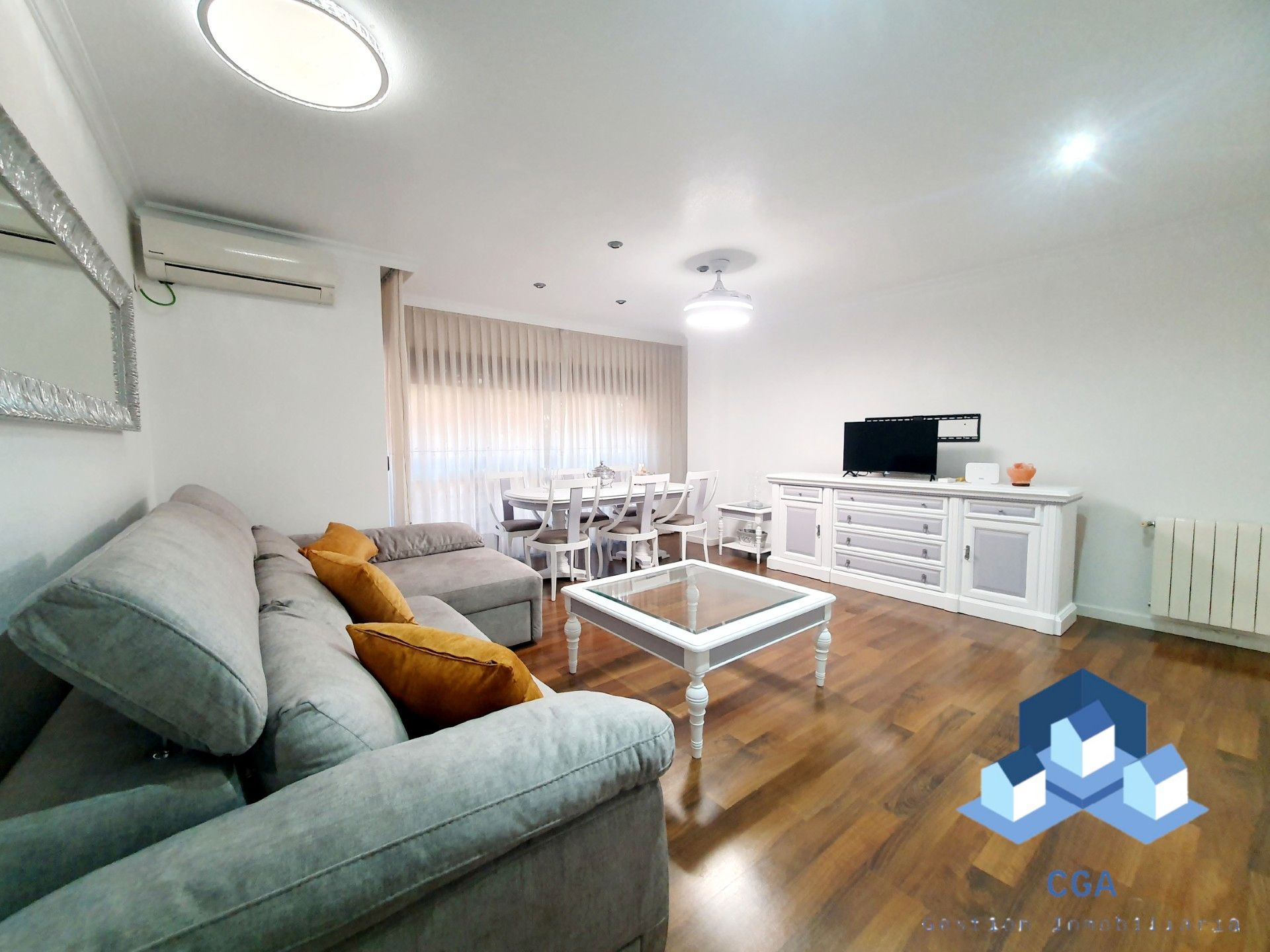 Living room of Flat for sale in Lorca  with Air Conditioner, Heating and Storage room