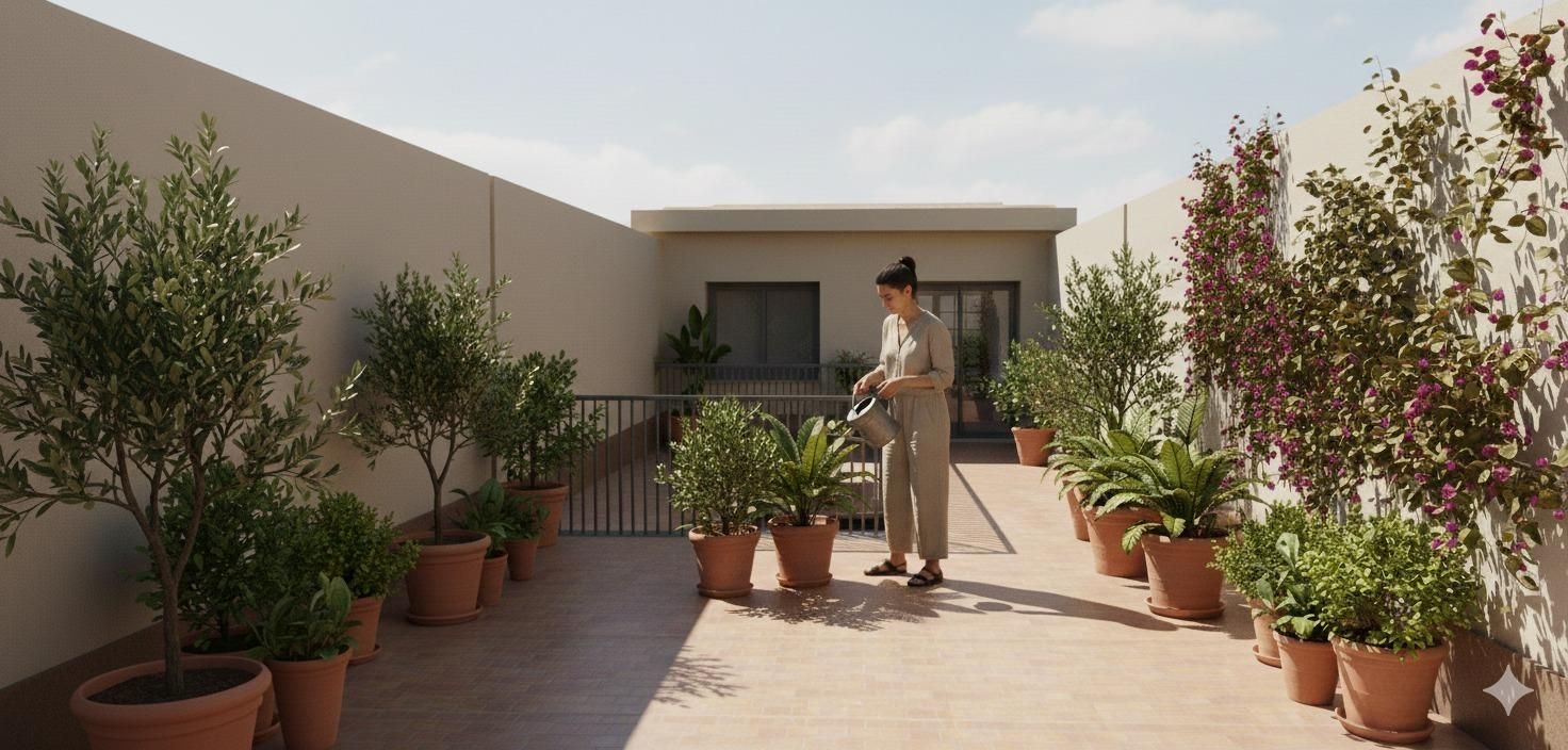 Terraza de Casa o chalet en venta en Igualada