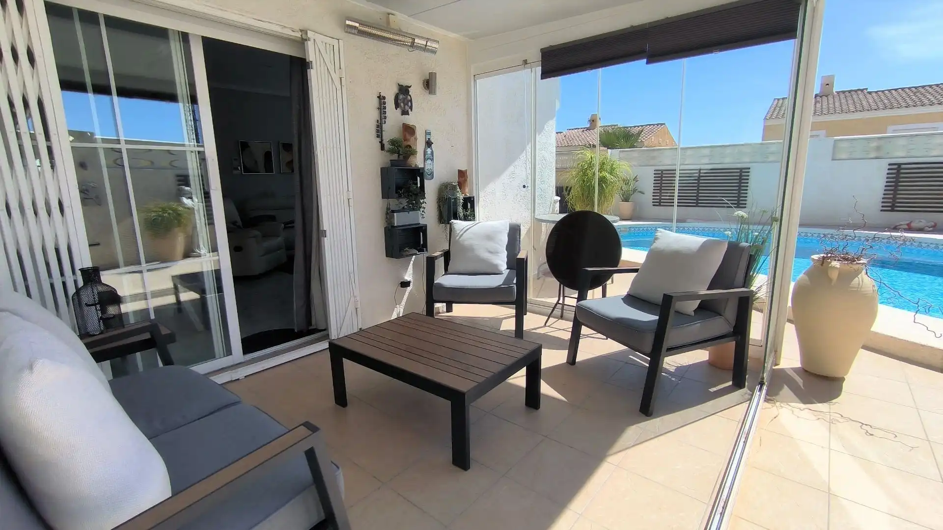 Terrace of Houses for sale in L'Alfàs del Pi  with Air Conditioner, Heating and Terrace