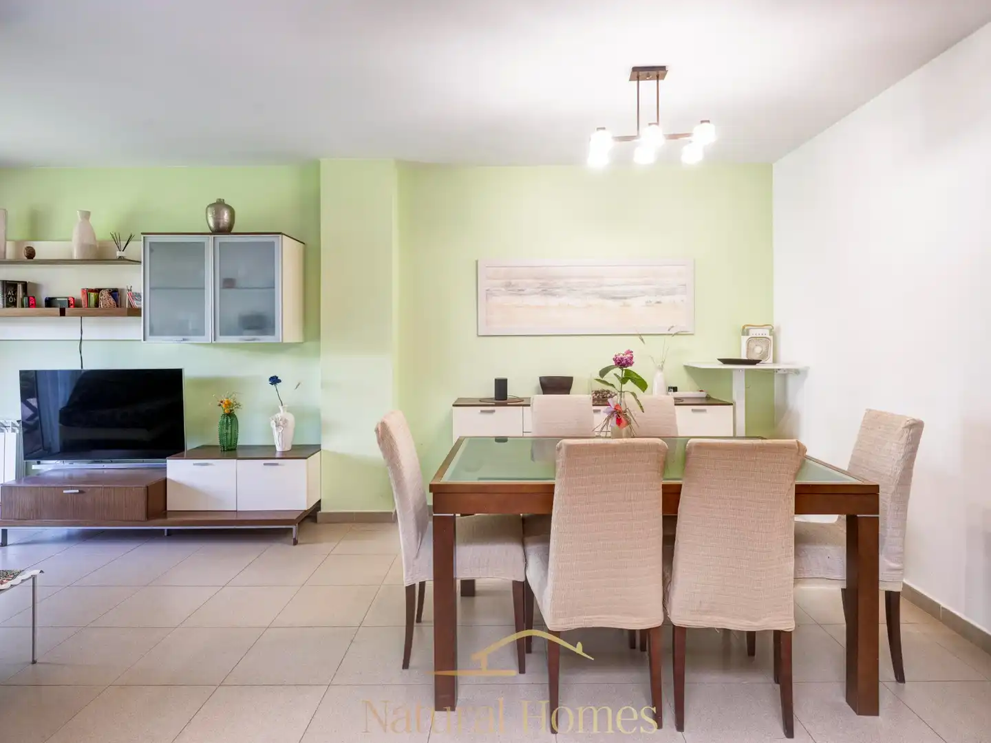 Dining room of Flat for sale in Sant Andreu de Llavaneres  with Heating, Private garden and Terrace