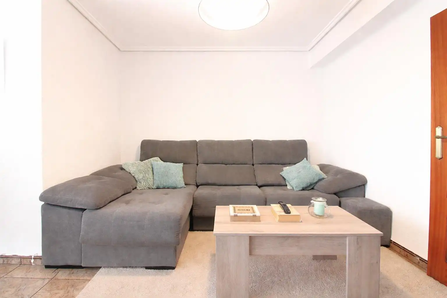 Sala de estar de Piso en venta en Valencia con Aire acondicionado y Balcón