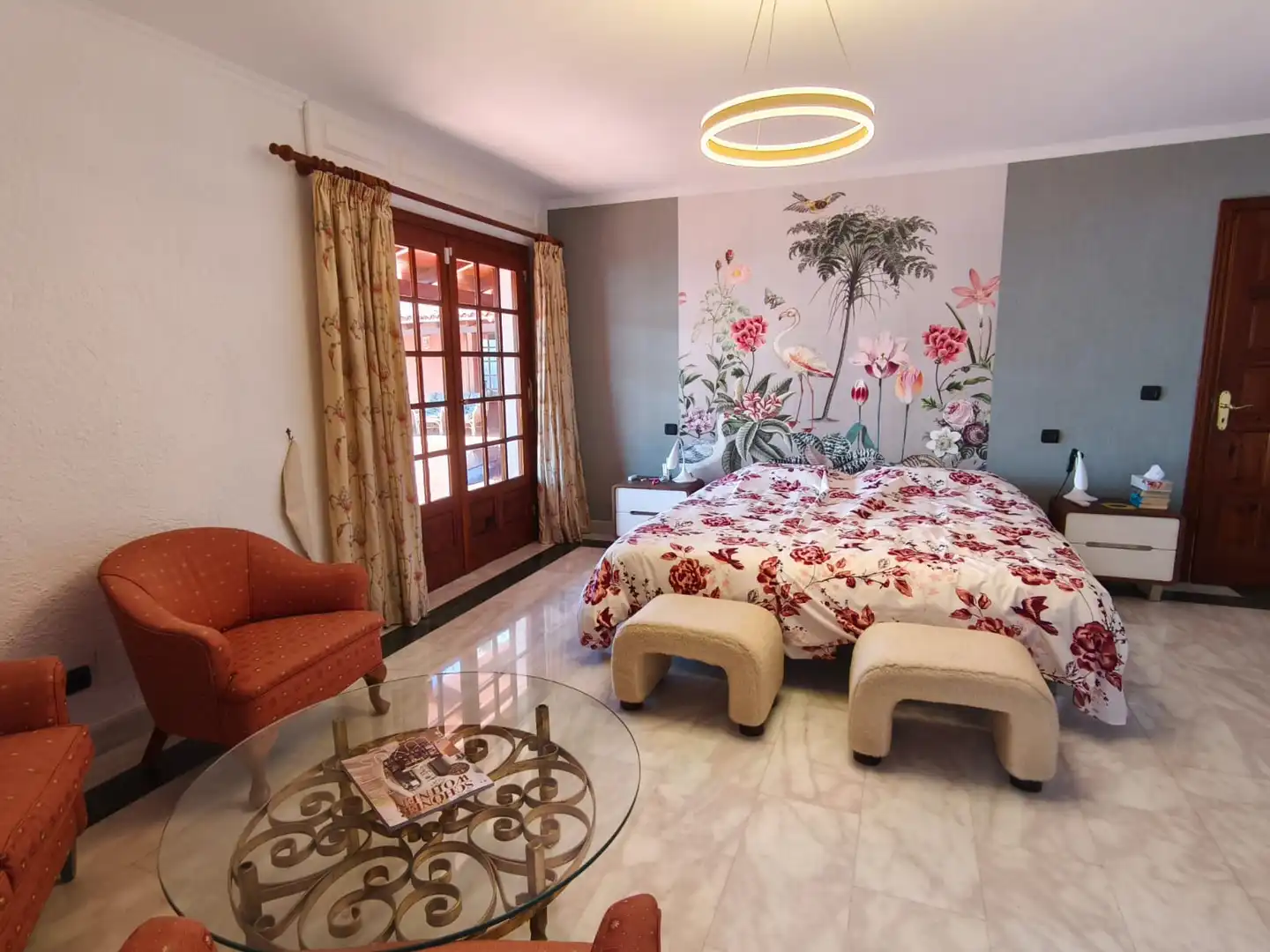 Bedroom of Houses for sale in Tacoronte  with Private garden, Parquet flooring and Terrace