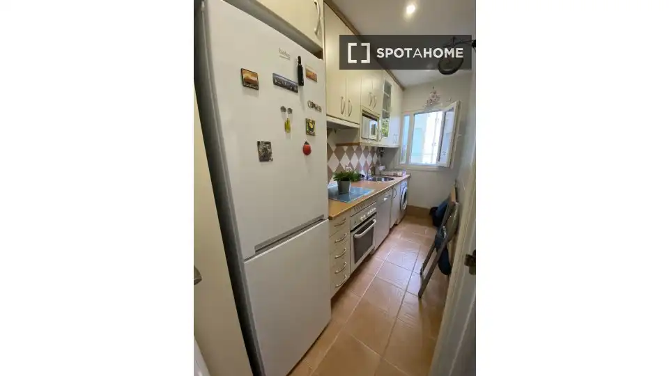 Cocina de Piso de alquiler en Madrid con Aire acondicionado, Calefacción y Amueblado