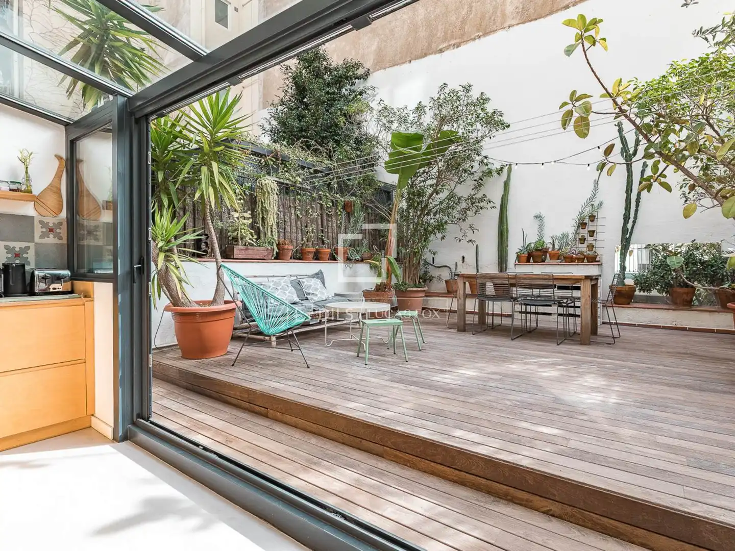 Terrasse von Wohnung zum Verkauf in Barcelona mit Klimaanlage, Heizung und Terrasse