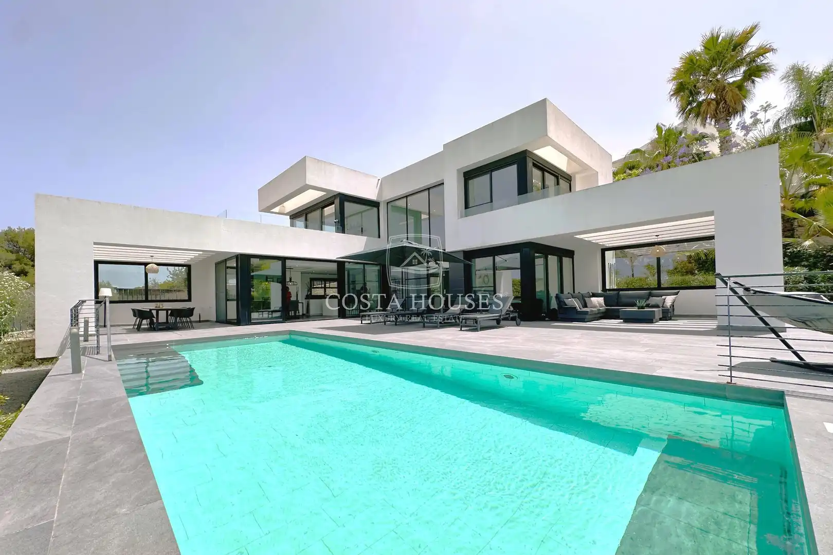 Exterior view of Houses for sale in Jávea / Xàbia  with Air Conditioner, Private garden and Terrace