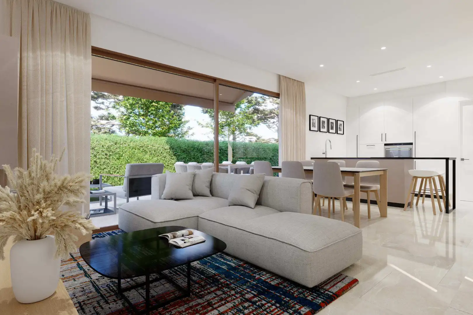 Sala de estar de Casa o chalet en venta en Elche / Elx con Aire acondicionado, Calefacción y Jardín privado