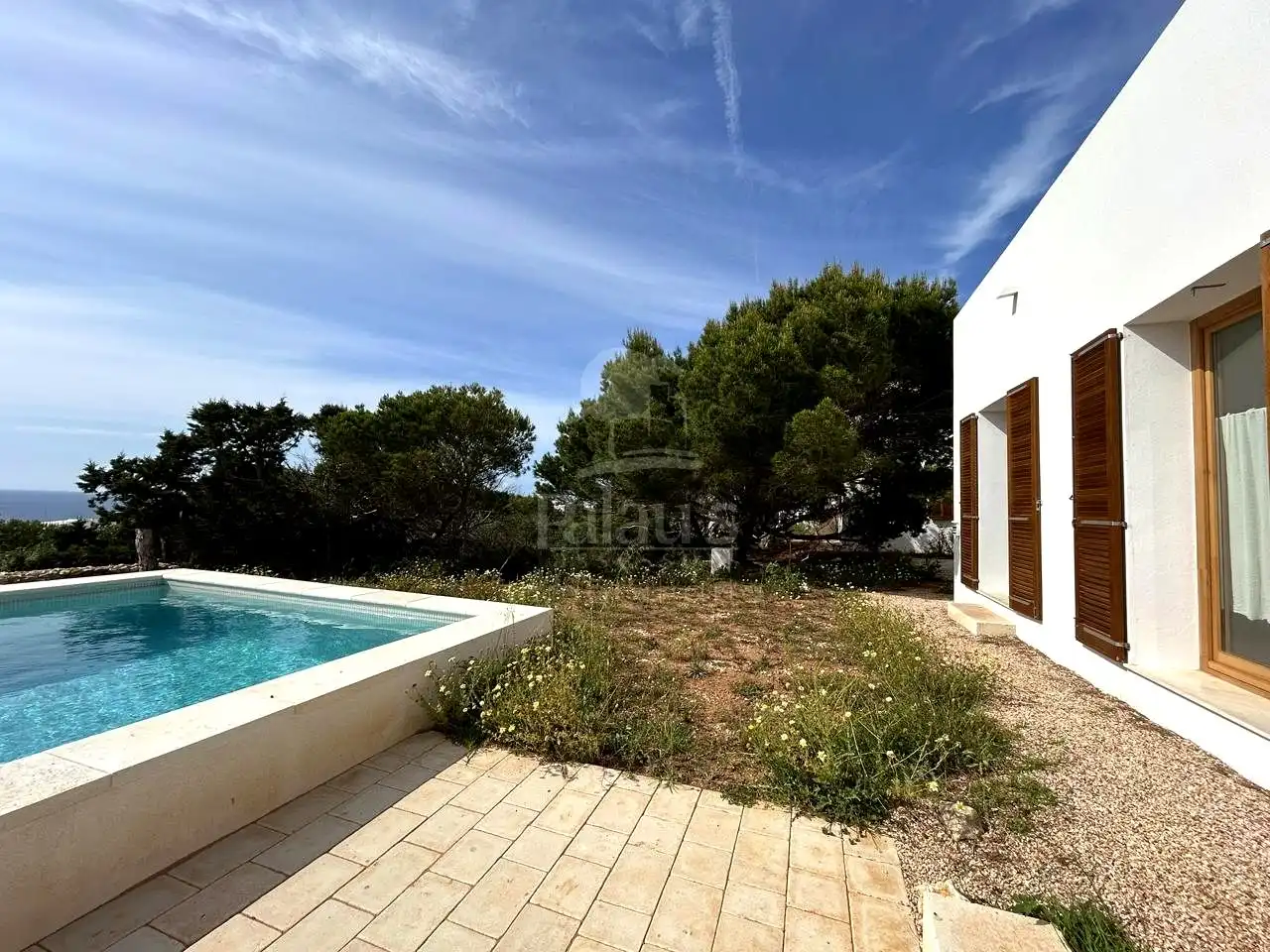 Garten von Haus oder Chalet zur Miete in Ciutadella de Menorca mit Gemeinschaftspool