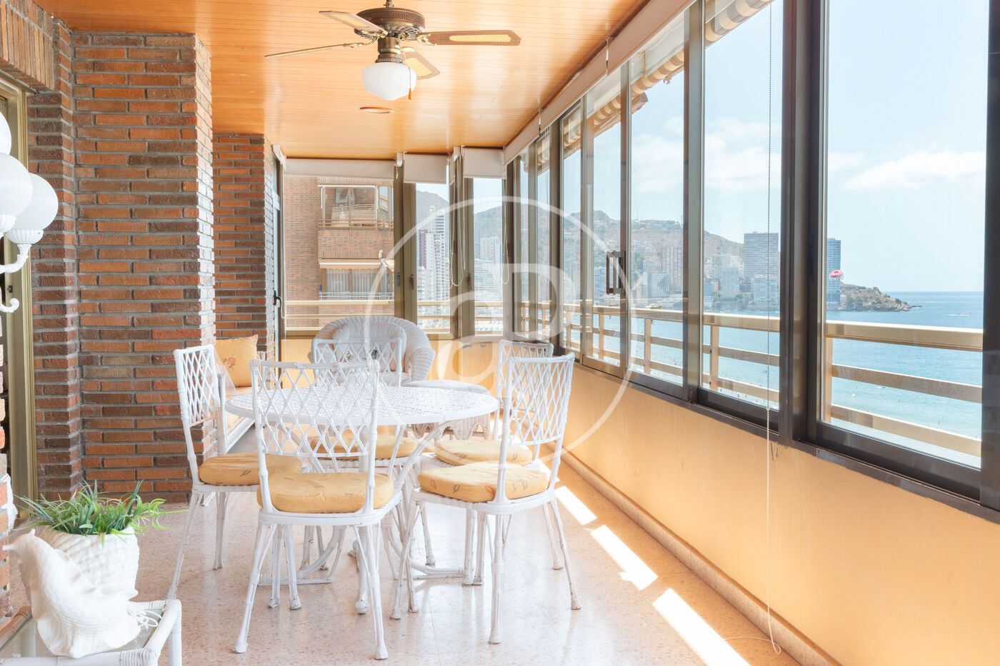 Terrace of Flat for sale in Benidorm  with Air Conditioner, Heating and Private garden