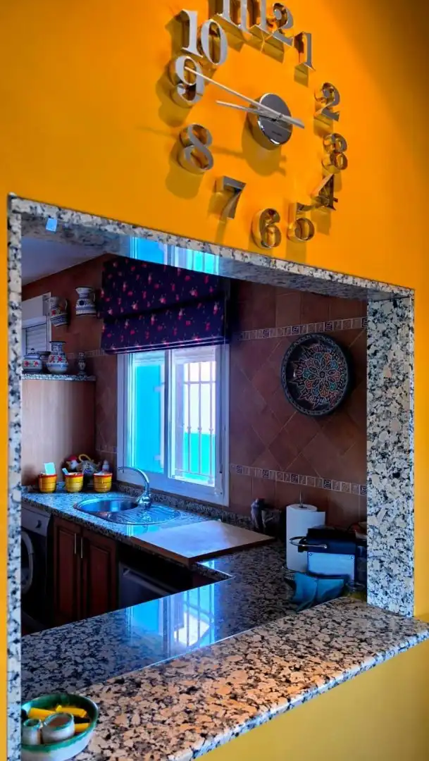 Cocina de Casa o chalet en venta en Guillena con Aire acondicionado y Piscina